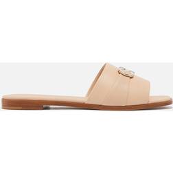 Ferragamo Beige Læder Sandaler Ss23 - Beige
