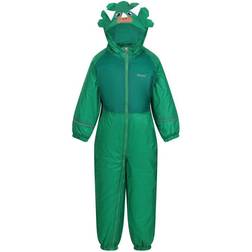 Regatta Childrens Kids Mudplay III Dinosaur Waterproof Puddle Suit - 12-18
