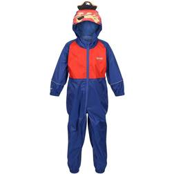 Regatta Childrens/kids Charco Pirate Waterproof Puddle Suit (new Royal)