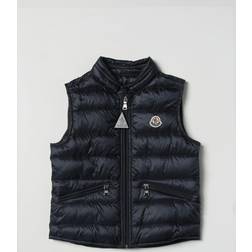 Moncler Waistcoat Kids colour Blue Blue