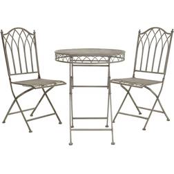Charles Bentley Wrought Iron Bistro Set