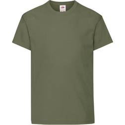 Fruit of the Loom Kid's Original Short Sleeve T-shirts - Classic Olive (UTRW4728)