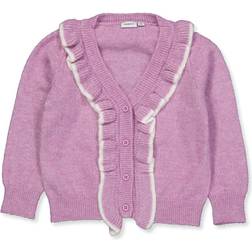 Name It Flæse Cardigan Nelly Smoky Grape