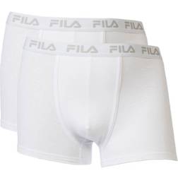 Fila 2P Cotton Boxers - Hvit Bomull
