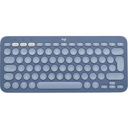 Logitech K380 Bluetooth Qwerty Español Azul