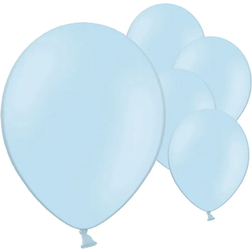 PartyDeco Ballonger 30 cm Ljusblå 100-pack