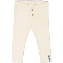 Geggamoja Rib Leggings - Offwhite