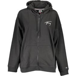 Tommy Jeans Signature Logo Cotton-Blend Hoodie