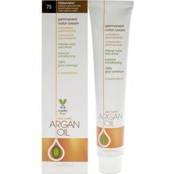 Argan Oil Permanent Hair Color 7S Medium Sand Blonde 90ml