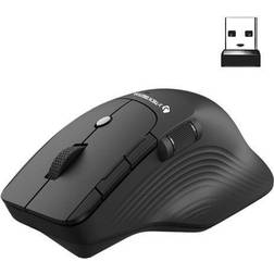 Digital Wireless Ergonomic Mouse Thumb Wheel