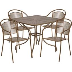 Flash Furniture Oia Commercial Grade 35.5" Patio Dining Set