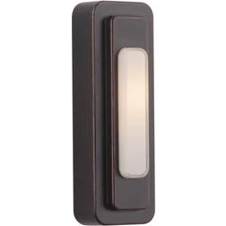 Craftmade Pb5002 3-2/5 Tall Lighted Pushbutton Doorbell Bronze