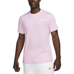 Nike Sportswear Club Men's T-shirt - Pink Foam/White