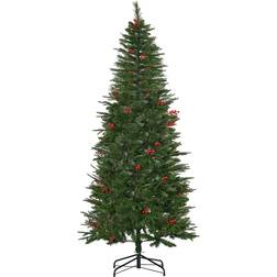 Homcom Pencil Artificial Christmas Tree 210cm