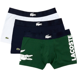 Lacoste Men's sStretch Cotton Trunks 3-pack