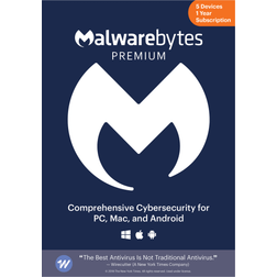 Malwarebytes Malwarebytes Premium 5-Device 1-Year Subscription