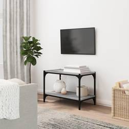 vidaXL Para Contrachapada Acero 60x33x41 cm Mueble de TV