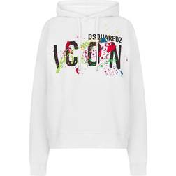 DSquared2 Men's Icon Splatter Hoodie
