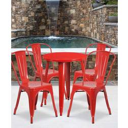 Flash Furniture Round Patio Dining Set