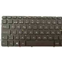 Dell MN45J, Tastatur, Baggrundsbelyst