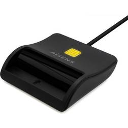 Aisens Lector de DNI-E USB-C ASCR-SN03C-BK Negro