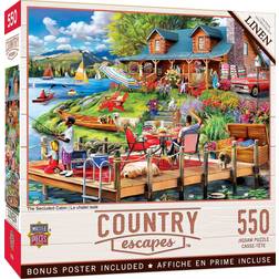 Masterpieces The Secluded Cabin 550 Pieces