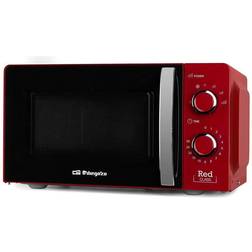 Orbegozo MI 2121 Magnetron 20 L Inhoud 6 Standen Timer Ontdooiprogramma 700 W Rood