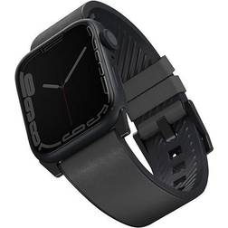 Uniq Wasserdichtes Lederarmband für Apple Watch 44/45/46/49 mm