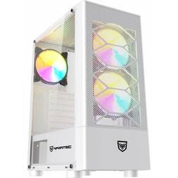 Caelum White USB 3.0 Vidrio Templado Micro ATX Blanco