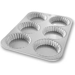 USA Aluminized Steel Mini Fluted Pie Dish