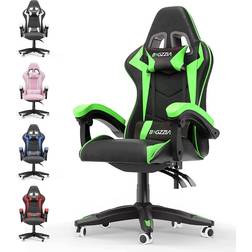 Bigzzia Computer Gaming Office Chair Black/Green