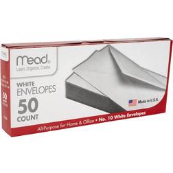 Mead #10 Envelopes 4-1/8"x9-1/2" 50-pack