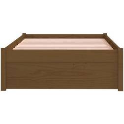 vidaXL Solid Sengeramme 75x190cm
