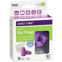 Quiet Time Soft Foam Ear Plugs with Carrying Case