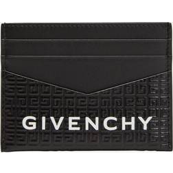 Givenchy Card Holder In 4G Micro Leather - Men