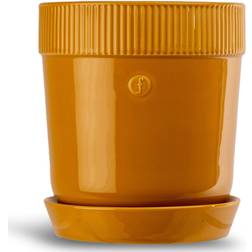 Sagaform Elise flower pot with saucer