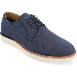 Vance Co. Ingram Plain Toe Derby blue