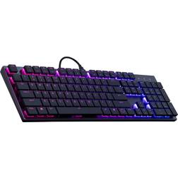 Cooler Master SK650, gaming keyboard, RED Switch, RGB