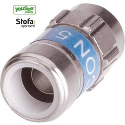 Triax F-Self-install connector 5.1