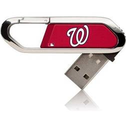 Strategic Printing Washington Nationals 32GB Solid Design Clip USB Flash Drive