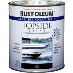 Rust-Oleum Marine Coatings Topside Gloss Boat Paint Quart Black