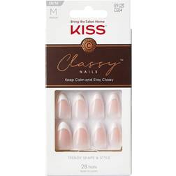 Kiss Classy Artificial Nails Ready-to-Use DIY Medium - Quick Easy