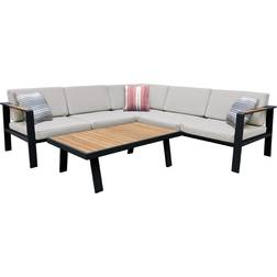 Armen Living Nofi Sectional Outdoor Lounge Set