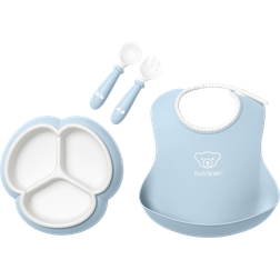 BabyBjörn Kindergeschirr-Set, 4-teilig Blassblau