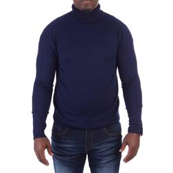 XRay Men's Turtleneck Pull Over Sweater - Navy