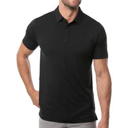 Travismathew Men's The Heater Polo Shirt Black