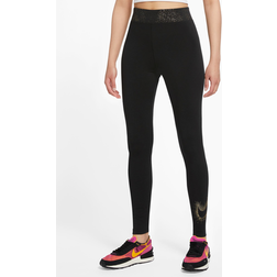 Nike Women's Sportswear Stardust High-Rise Leggings Black