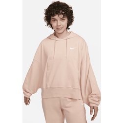 Nike Sportswear Oversized Jersey Pullover Hoodie - Pink