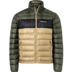 Marmot Herren Daunenjacke Ares - Navy Blau/Kastanienbraun