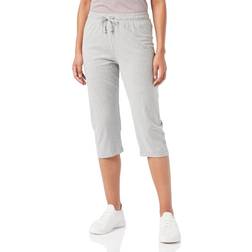Champion Womens Jersey Capri Pants - Oxford Grey